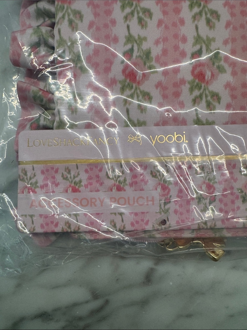 LoveShackFancy x Target Bundle Floral Spiral Notebook &  Ruffled Pouch NEW - Picture 9 of 9